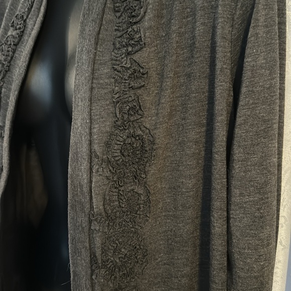 FOREVER FASHION EMBELLISHED DUSTER SZ: PL - Picture 2 of 8